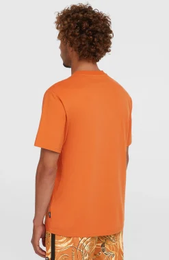 Homme O'Neill T-Shirts|Protection Anti-Uv-HommesT-shirt O'Riginals Badge| Orange