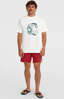 Homme O'Neill T-Shirts|Protection Anti-Uv-HommesT-shirt O'Riginals Circle Surfer| Blanc