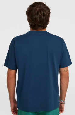 Homme O'Neill T-Shirts|Protection Anti-Uv-HommesT-shirt O'Riginals Front-Stripe| Bleu
