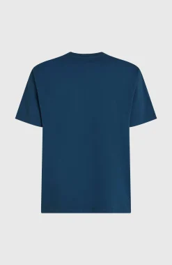 Homme O'Neill T-Shirts|Protection Anti-Uv-HommesT-shirt O'Riginals Front-Stripe| Bleu