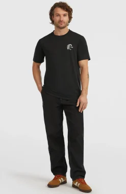 Homme O'Neill T-Shirts|Protection Anti-Uv-HommesT-shirt O'Riginals Hybrid| Noire