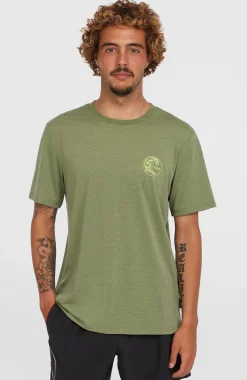 Homme O'Neill T-Shirts|Protection Anti-Uv-HommesT-shirt O'Riginals Hybrid| Vert