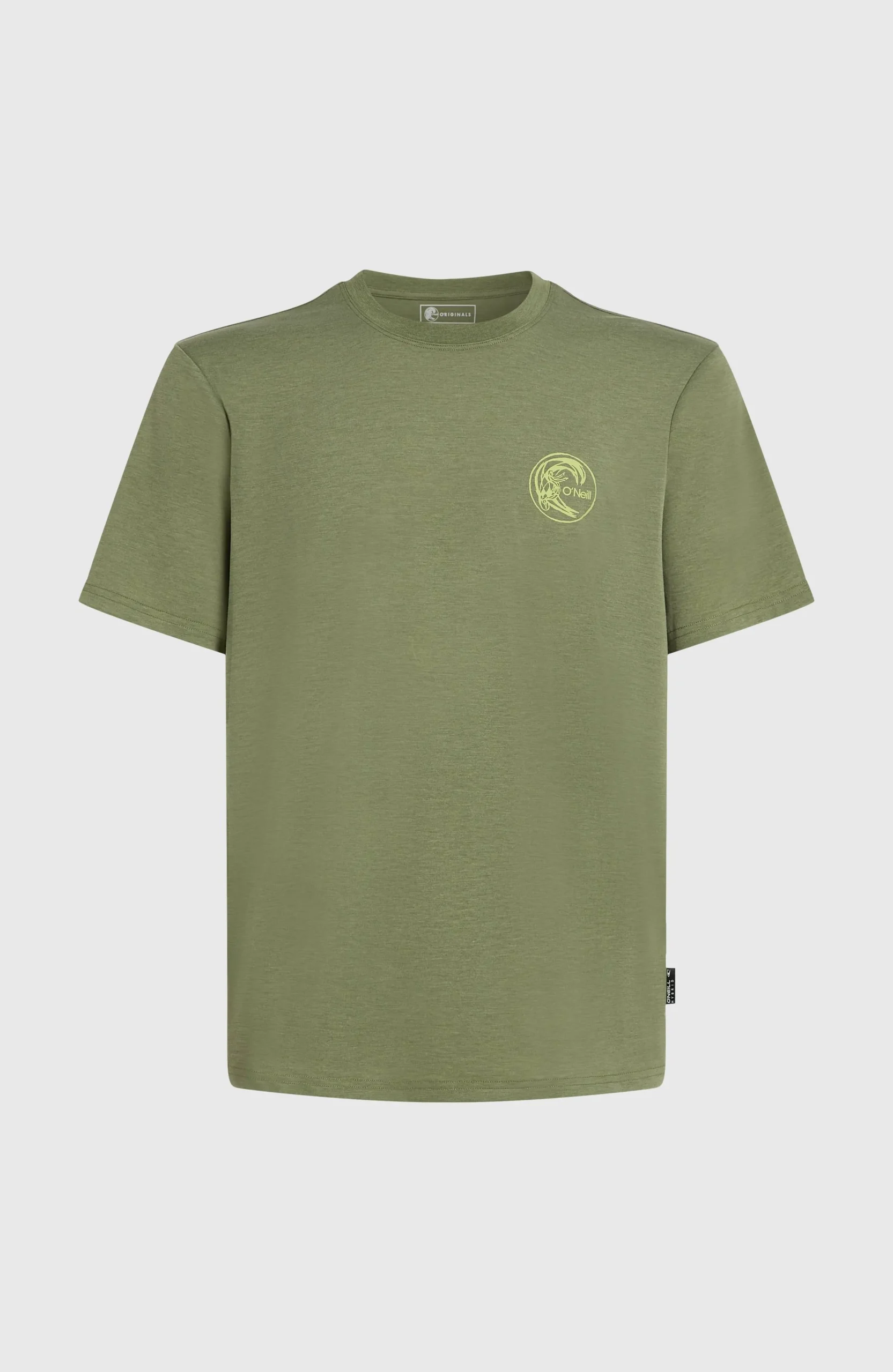 Homme O'Neill T-Shirts|Protection Anti-Uv-HommesT-shirt O'Riginals Hybrid| Vert