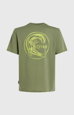 Homme O'Neill T-Shirts|Protection Anti-Uv-HommesT-shirt O'Riginals Hybrid| Vert