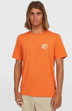 Homme O'Neill T-Shirts|Protection Anti-Uv-HommesT-shirt O'Riginals Hybrid| Orange