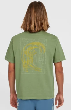 Homme O'Neill T-Shirts|Protection Anti-Uv-HommesT-shirt O'Riginals Morning Star| Vert