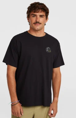Homme O'Neill T-Shirts|Protection Anti-Uv-HommesT-shirt O'Riginals 70s Graphic| Noire