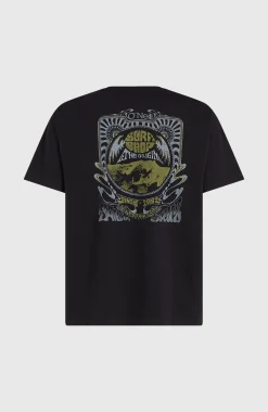 Homme O'Neill T-Shirts|Protection Anti-Uv-HommesT-shirt O'Riginals 70s Graphic| Noire