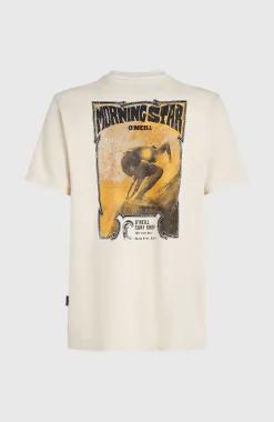 Homme O'Neill T-Shirts|Protection Anti-Uv-HommesT-shirt O'Riginals 70s Graphic| Beige