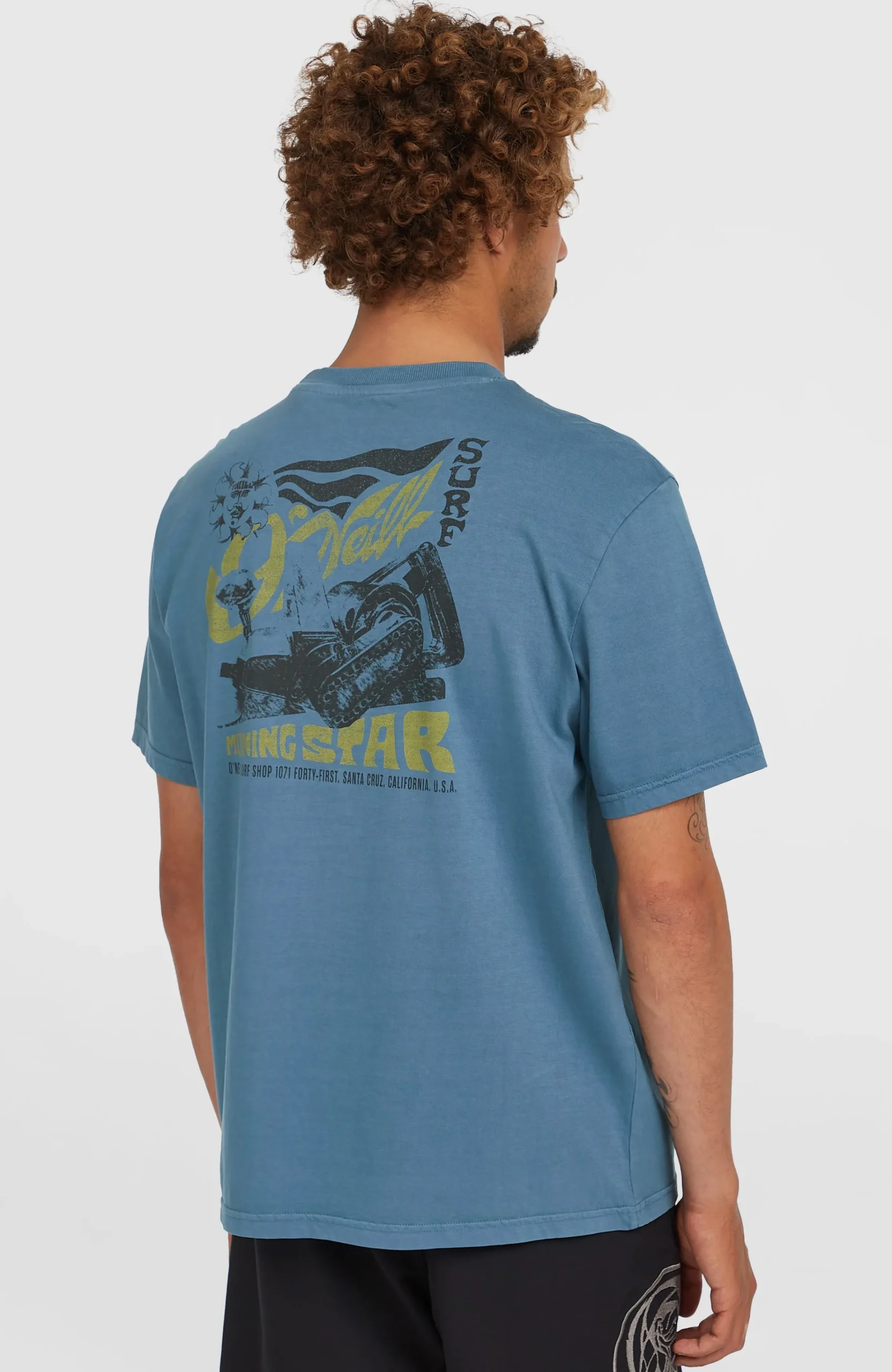 Homme O'Neill T-Shirts|Protection Anti-Uv-HommesT-shirt O'Riginals 70s Graphic| Bleu