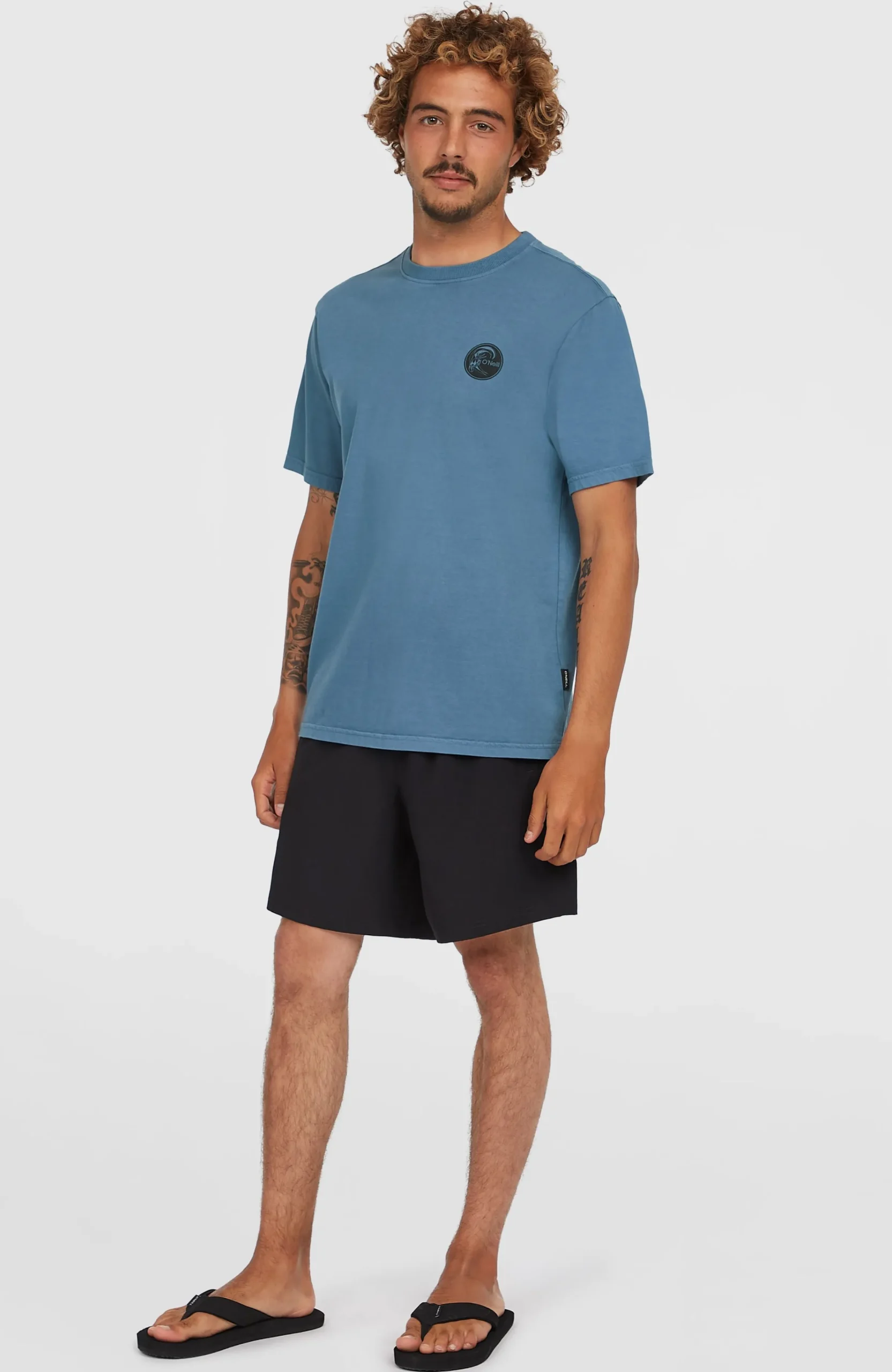 Homme O'Neill T-Shirts|Protection Anti-Uv-HommesT-shirt O'Riginals 70s Graphic| Bleu
