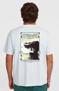 Homme O'Neill T-Shirts|Protection Anti-Uv-HommesT-shirt O'Riginals 70s Graphic| Bleu