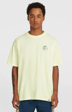 Homme O'Neill T-Shirts|Protection Anti-Uv-HommesT-shirt O'Riginals 70s Graphic| Jaune