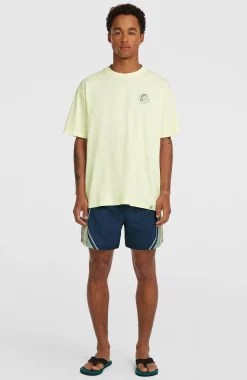 Homme O'Neill T-Shirts|Protection Anti-Uv-HommesT-shirt O'Riginals 70s Graphic| Jaune