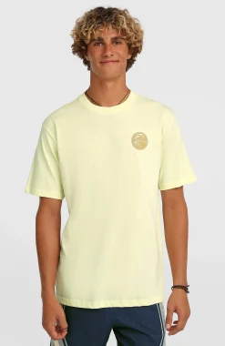 Homme O'Neill T-Shirts|Protection Anti-Uv-HommesT-shirt O'Riginals Surf Shop| Jaune