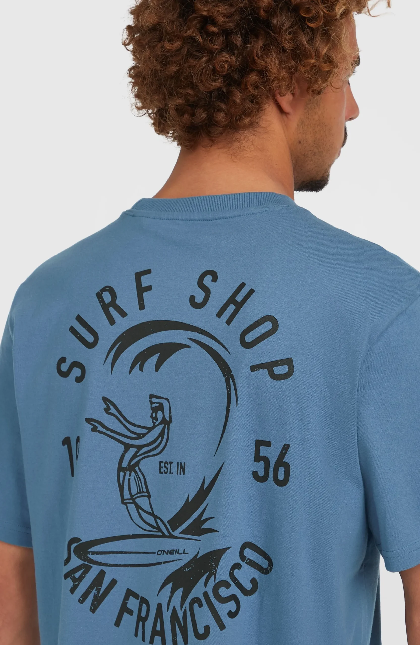 Homme O'Neill T-Shirts|Protection Anti-Uv-HommesT-shirt O'Riginals Surf Shop| Bleu