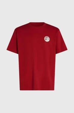 Homme O'Neill T-Shirts|Protection Anti-Uv-HommesT-shirt O'Riginals Surf Shop| Rouge