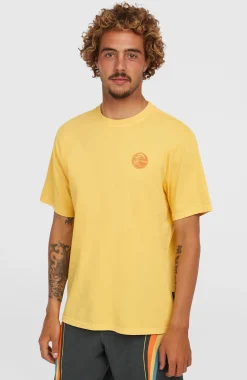 Homme O'Neill T-Shirts|Protection Anti-Uv-HommesT-shirt O'Riginals Vintage Graphic| Jaune