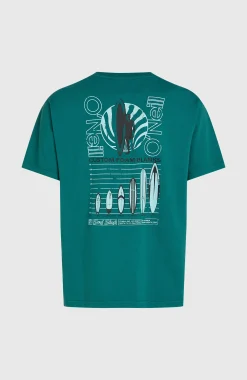 Homme O'Neill T-Shirts|Protection Anti-Uv-HommesT-shirt O'Riginals Vintage Graphic| Vert