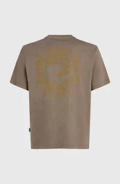 Homme O'Neill T-Shirts|Protection Anti-Uv-HommesT-shirt O'Riginals Vintage Graphic| Brun