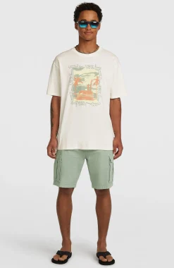 Homme O'Neill T-Shirts|Protection Anti-Uv-HommesT-shirt Photo Front-Print| Blanc