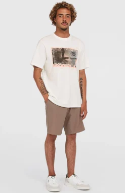 Homme O'Neill T-Shirts|Protection Anti-Uv-HommesT-shirt Photo Print| Blanc