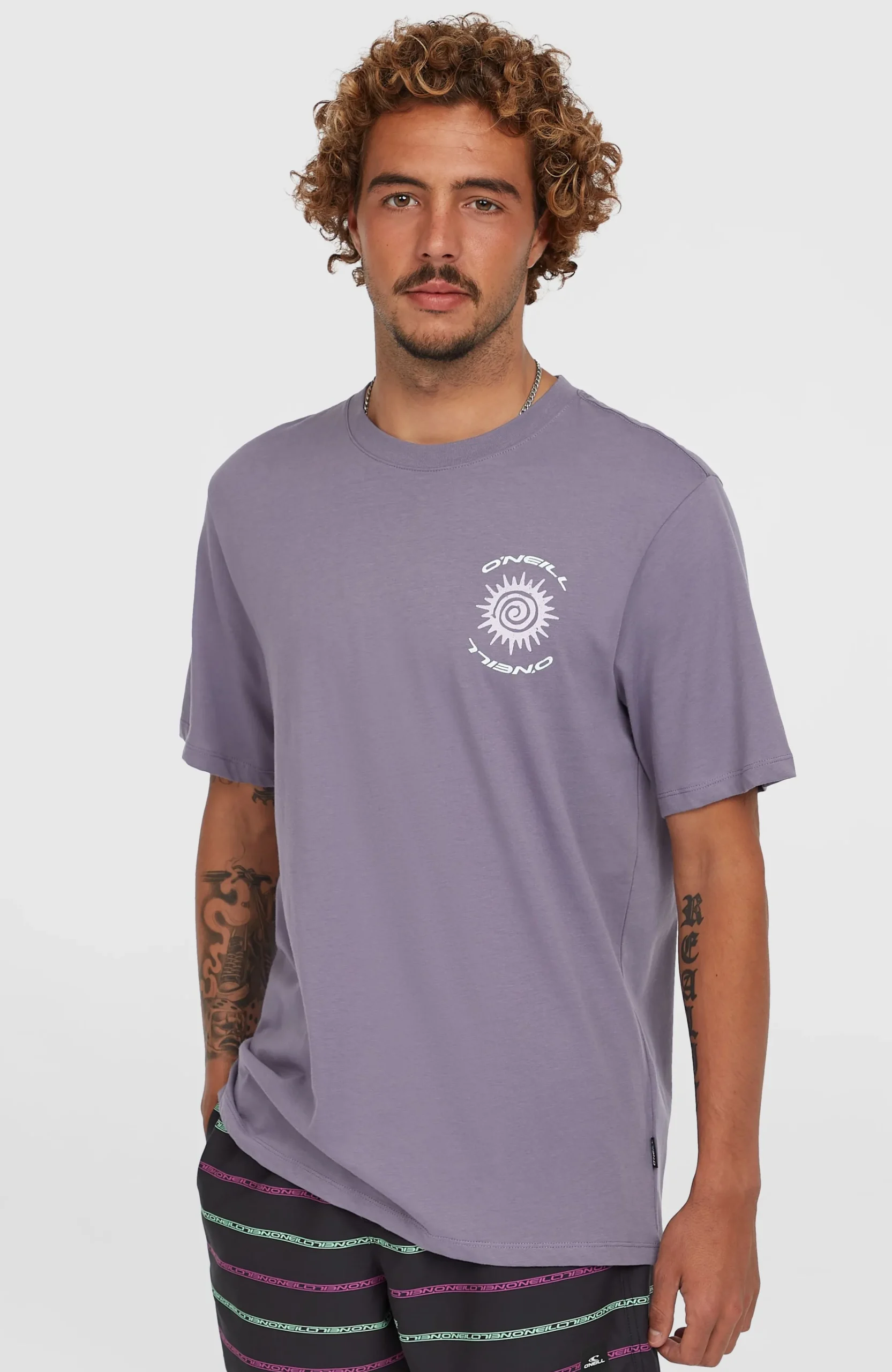 Homme O'Neill T-Shirts|Protection Anti-Uv-HommesT-shirt Photo Print| Violet