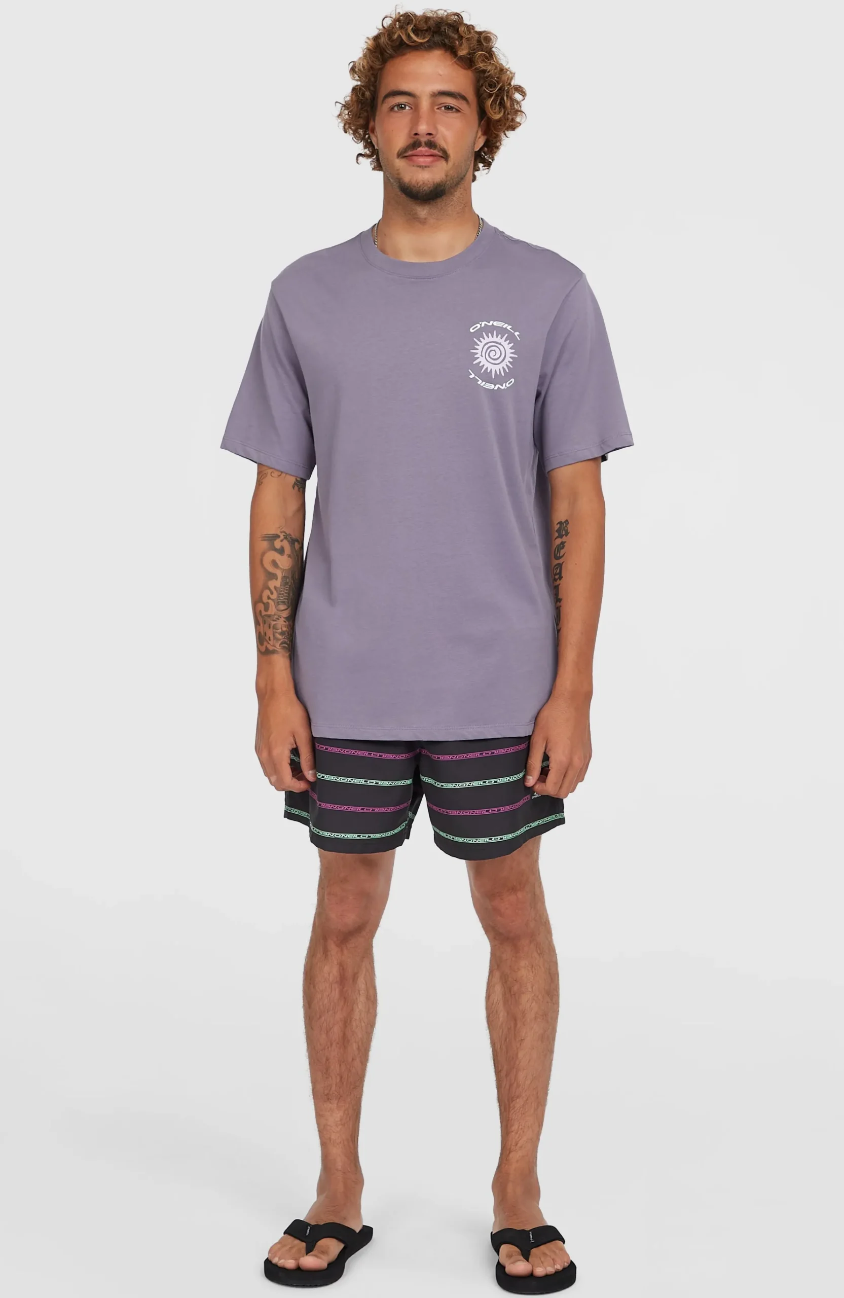 Homme O'Neill T-Shirts|Protection Anti-Uv-HommesT-shirt Photo Print| Violet