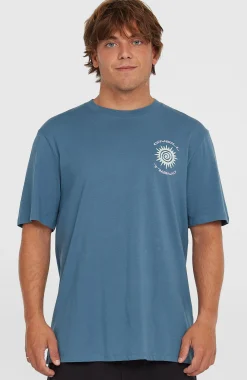 Homme O'Neill T-Shirts|Protection Anti-Uv-HommesT-shirt Photo Print| Bleu