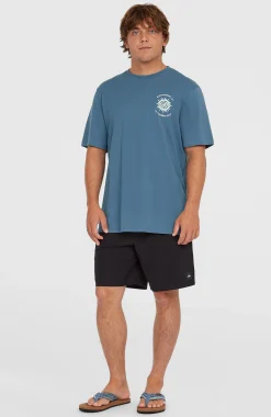 Homme O'Neill T-Shirts|Protection Anti-Uv-HommesT-shirt Photo Print| Bleu