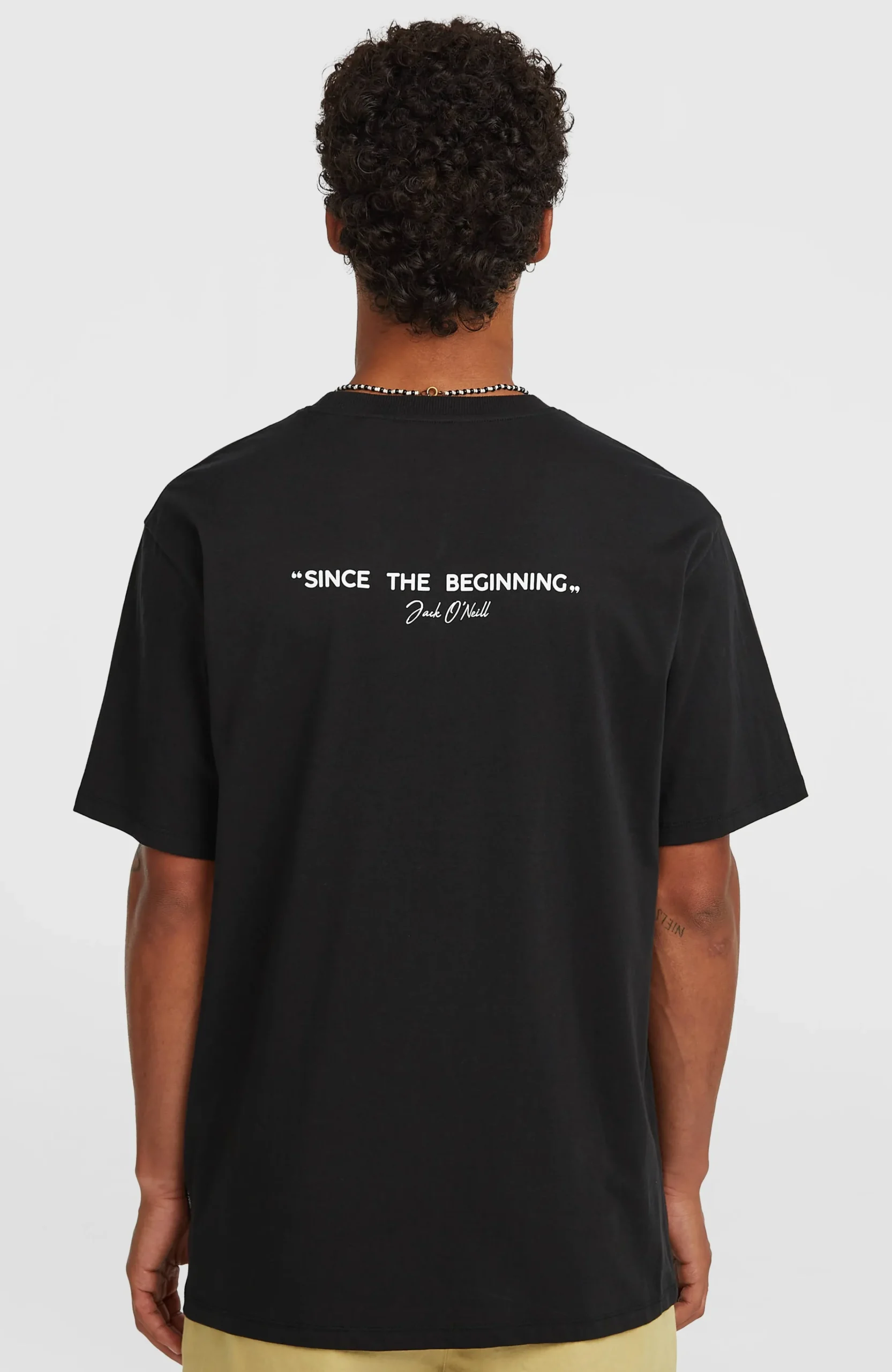 Homme O'Neill T-Shirts|Protection Anti-Uv-HommesT-shirt Polygiene Cotton Graphic| Noire