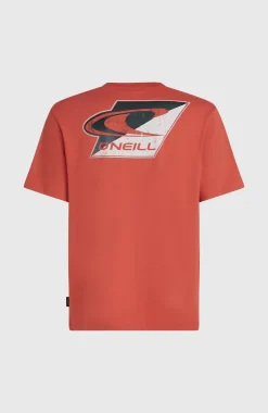 Homme O'Neill T-Shirts|Protection Anti-Uv-HommesT-shirt Re-Issue Graphic| Rouge