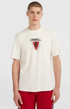 Homme O'Neill T-Shirts|Protection Anti-Uv-HommesT-shirt Re-Issue Graphic| Blanc