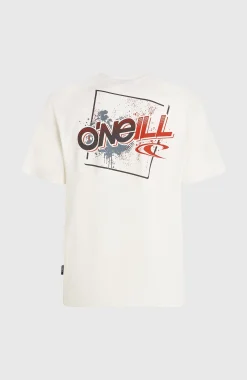 Homme O'Neill T-Shirts|Protection Anti-Uv-HommesT-shirt Re-Issue Graphic| Blanc
