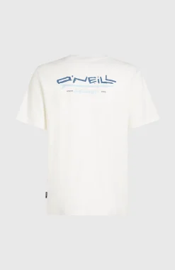 Homme O'Neill T-Shirts|Protection Anti-Uv-HommesT-shirt Retro Back Print| Blanc