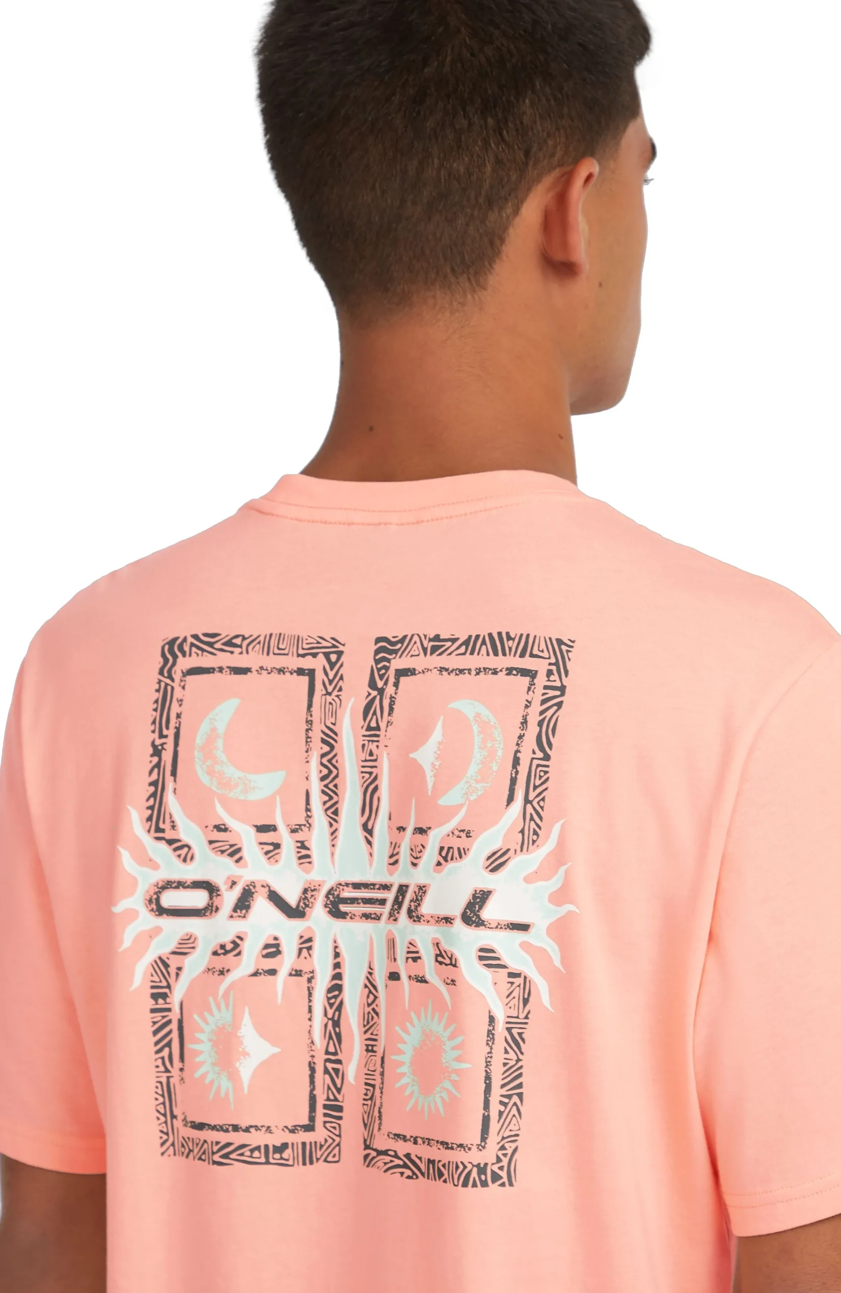 Homme O'Neill T-Shirts|Protection Anti-Uv-HommesT-shirt Retro Graphic| Rose