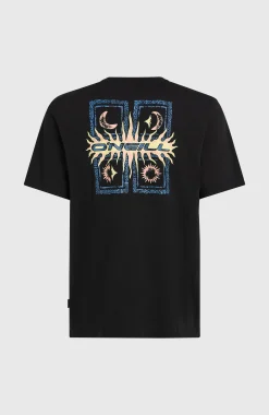 Homme O'Neill T-Shirts|Protection Anti-Uv-HommesT-shirt Retro Graphic| Noire