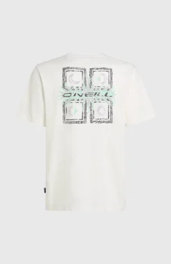 Homme O'Neill T-Shirts|Protection Anti-Uv-HommesT-shirt Retro Graphic| Blanc