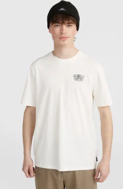 Homme O'Neill T-Shirts|Protection Anti-Uv-HommesT-shirt Small Chest Print| Blanc