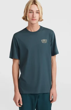 Homme O'Neill T-Shirts|Protection Anti-Uv-HommesT-shirt Small Chest Print| Bleu