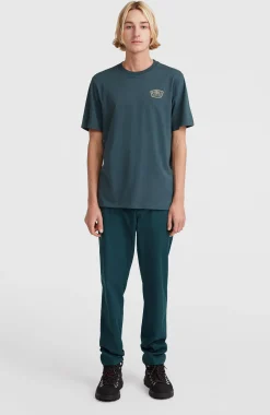 Homme O'Neill T-Shirts|Protection Anti-Uv-HommesT-shirt Small Chest Print| Bleu