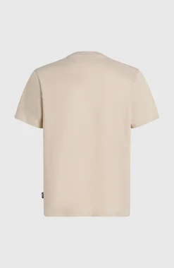 Homme O'Neill T-Shirts|Protection Anti-Uv-HommesT-shirt Small Logo| Beige