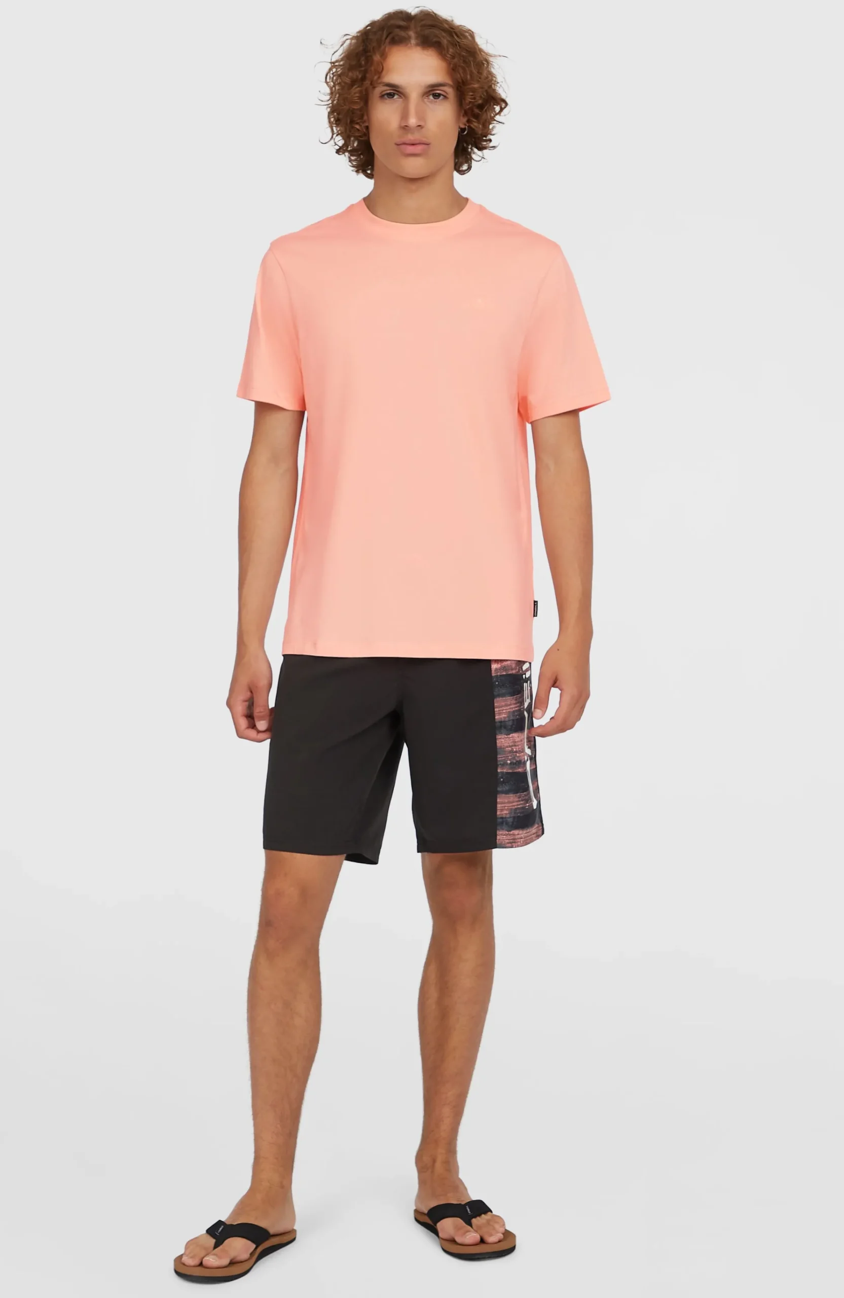 Homme O'Neill T-Shirts|Protection Anti-Uv-HommesT-shirt Small Logo| Rose