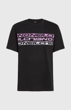 Homme O'Neill T-Shirts|Protection Anti-Uv-HommesT-shirt Stripe| Noire
