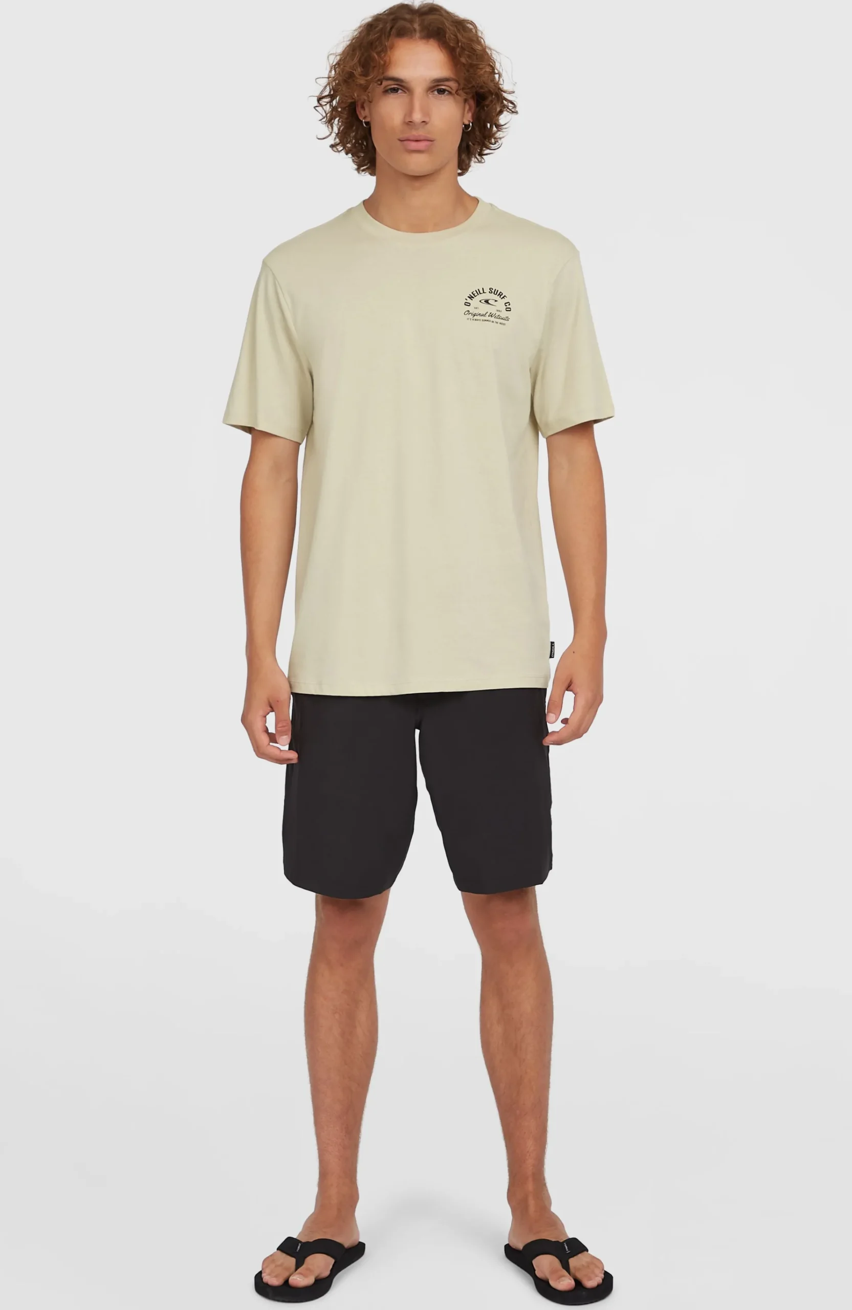 Homme O'Neill T-Shirts|Protection Anti-Uv-HommesT-shirt Surf Co| Vert