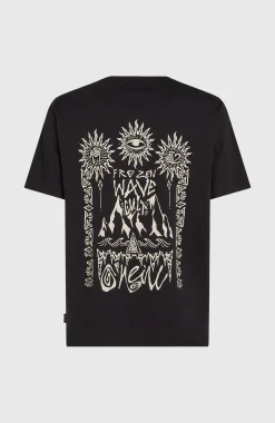 Homme O'Neill T-Shirts|Protection Anti-Uv-HommesT-shirt Surf Heroes Graphic| Noire