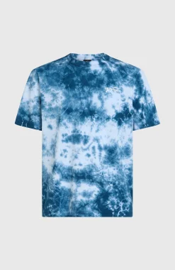Homme O'Neill T-Shirts|Protection Anti-Uv-HommesT-shirt Tie Dye Graphic| Bleu