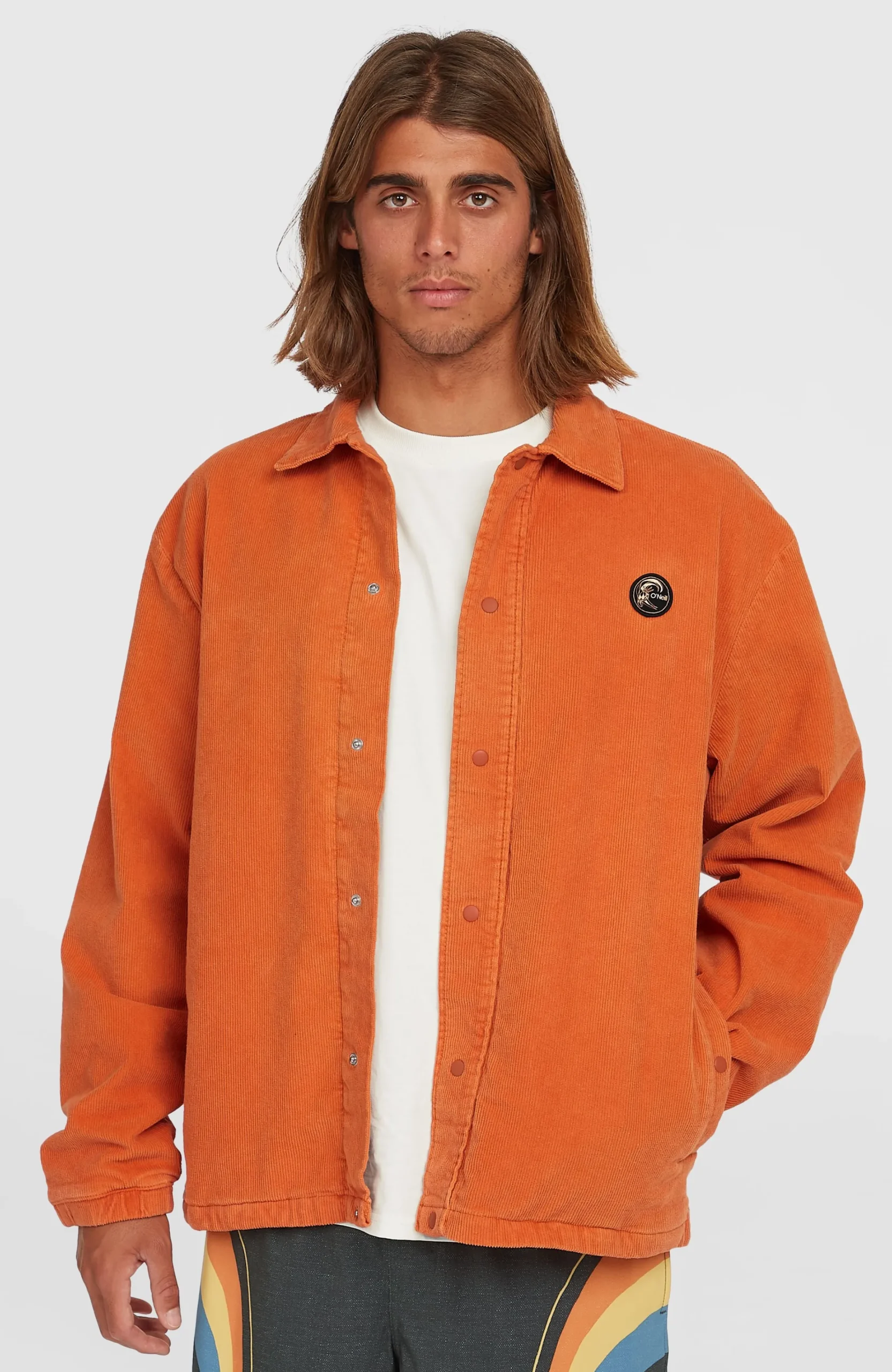 Homme O'Neill Vestes|Protection Anti-Uv-HommesVeste Cord Coach| Orange