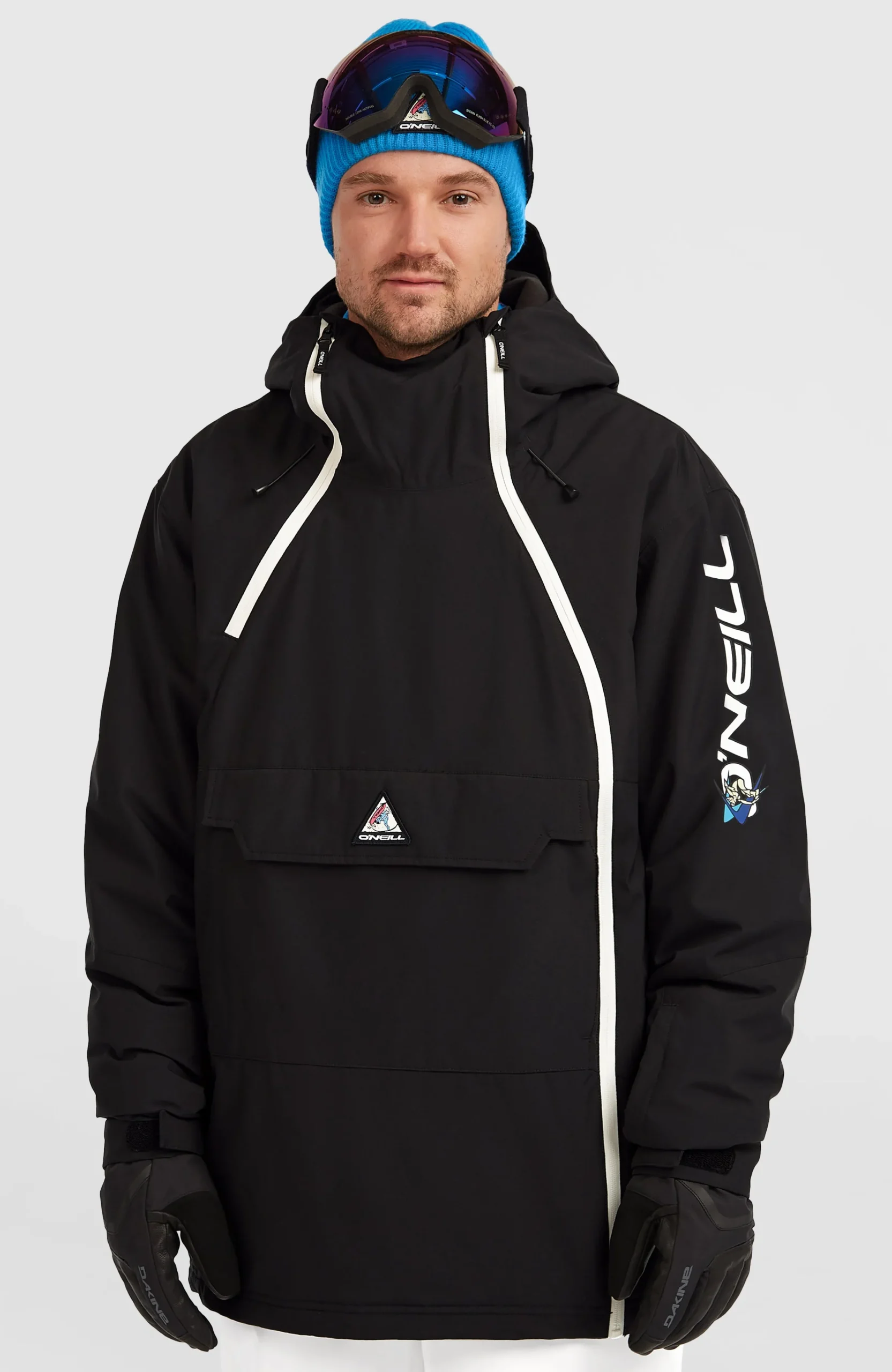 Homme O'Neill Vestes De Ski|Vestes De Snowboard-HommesVeste de ski asymétrique FWC'Play| Noire