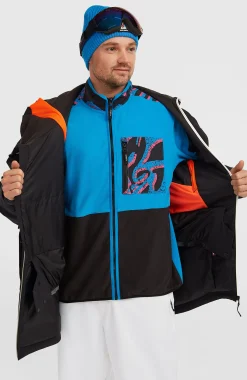 Homme O'Neill Vestes De Ski|Vestes De Snowboard-HommesVeste de ski asymétrique FWC'Play| Noire
